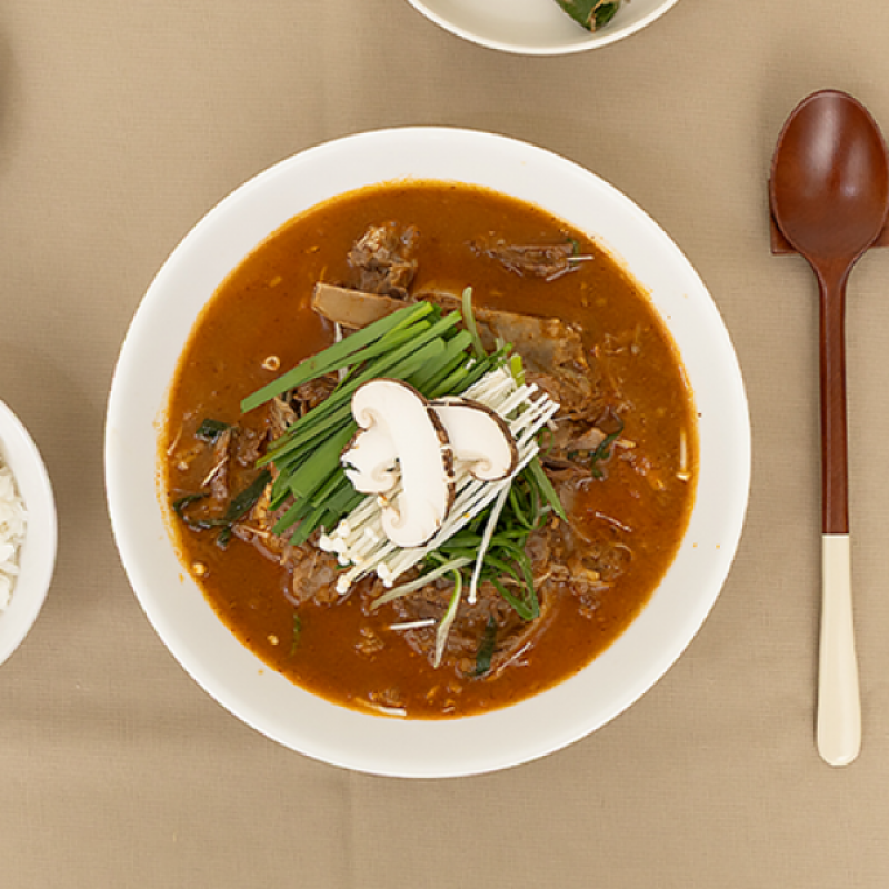 고트밀 염소자리,원주 맛집 염소자리 흑염소전골 흑염소탕 밀키트 1팩 800g